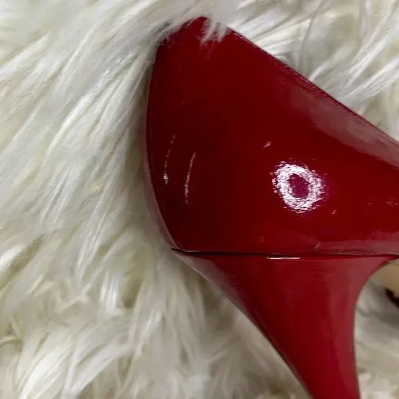 Sigerson Morrison Red Leather Heels​​​ - Picture 14 of 14